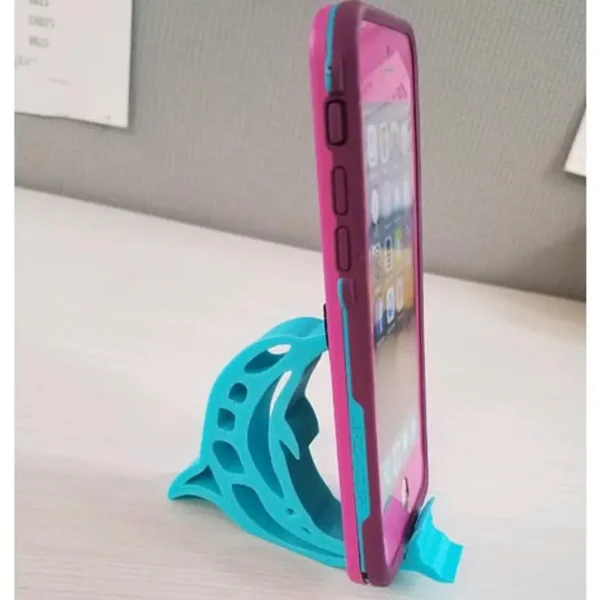 Dolphin Phone Stand phone holder porpoise / 3D Printed
